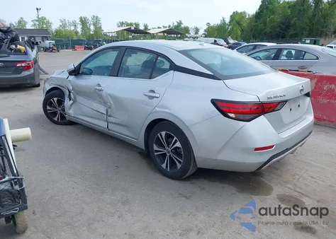 2021 Nissan Sentra Sv Xtronic Cvt z USA, uszkodzony, nr VIN 3N1AB8CV4MY248478